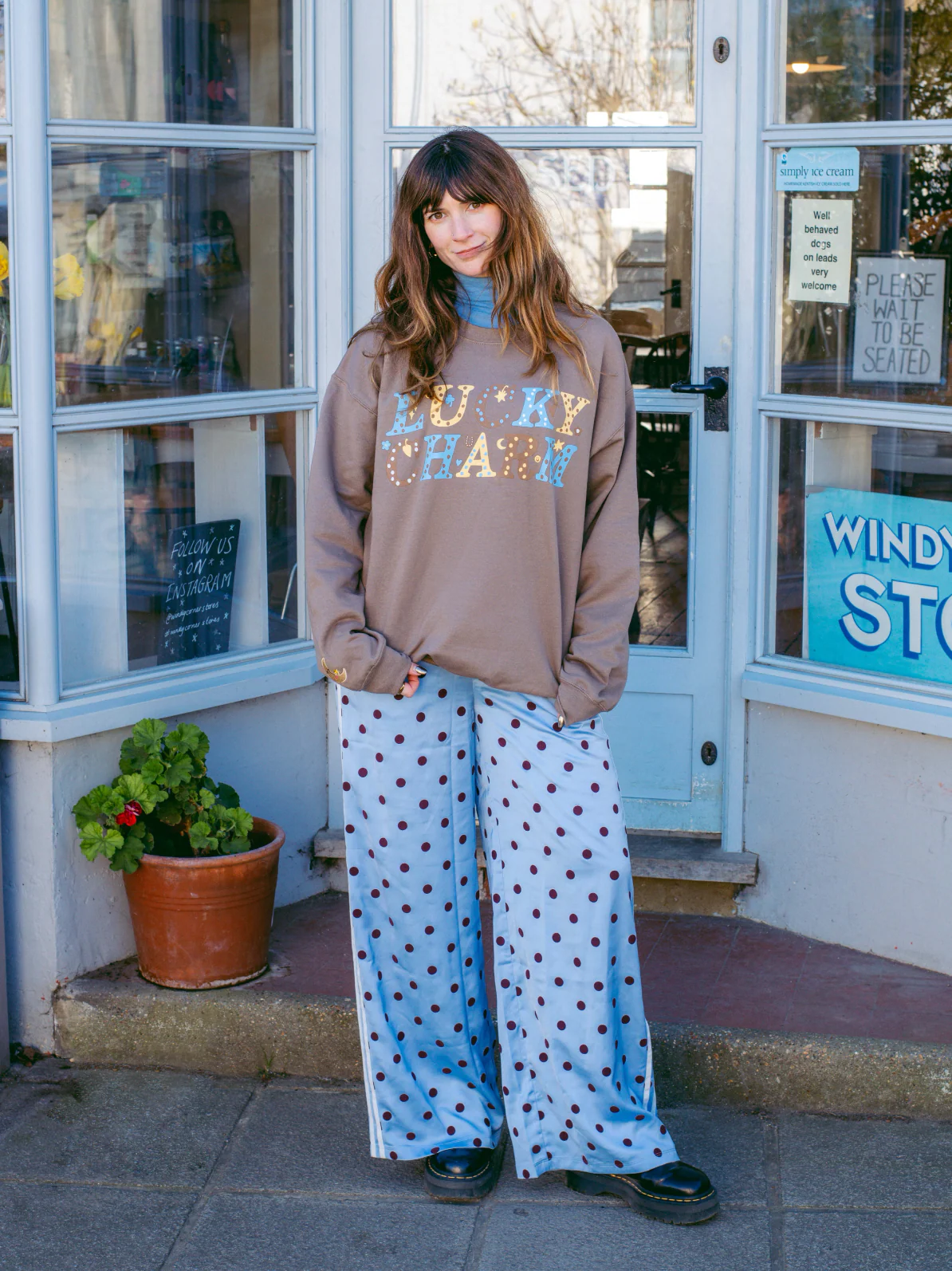 The Lucky Charm Oversized Sweatshirt - Image 4