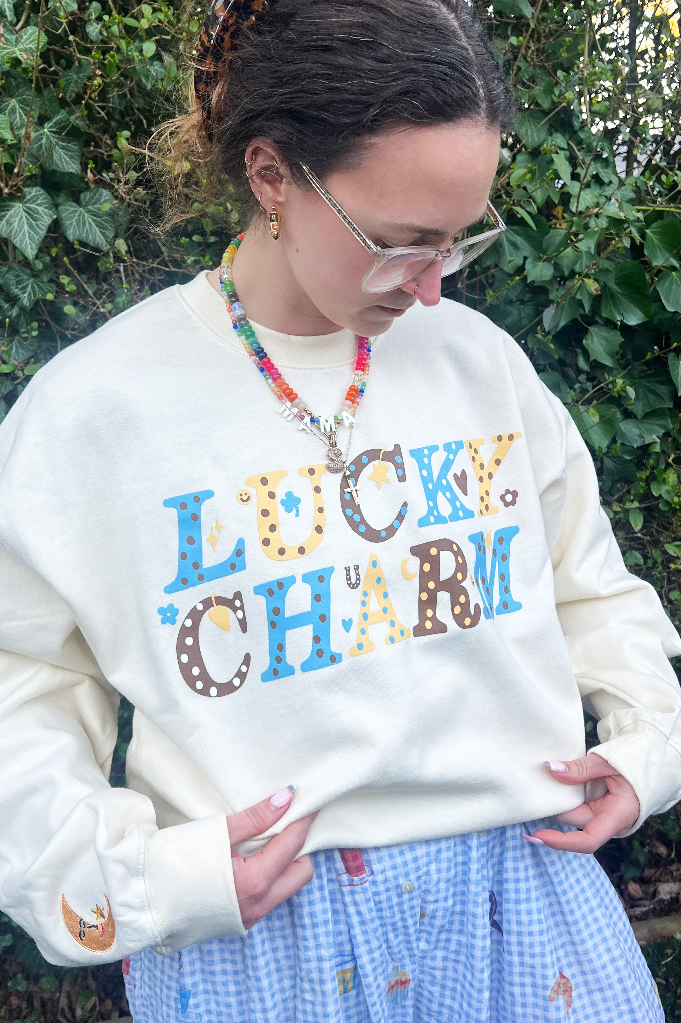 The Lucky Charm Oversized Sweatshirt - Image 9