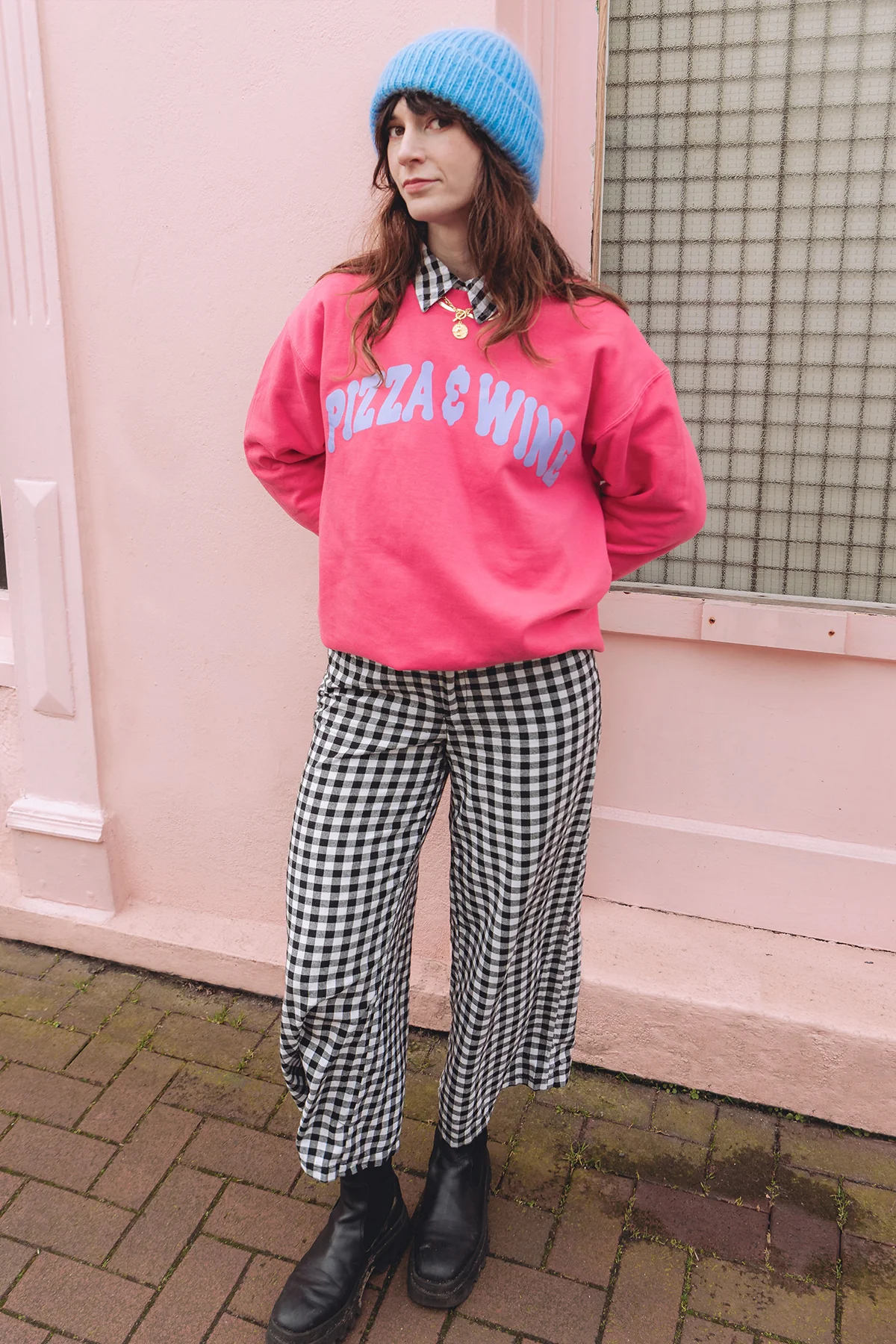 The Pizza & Wine Oversized Sweatshirt - Image 12