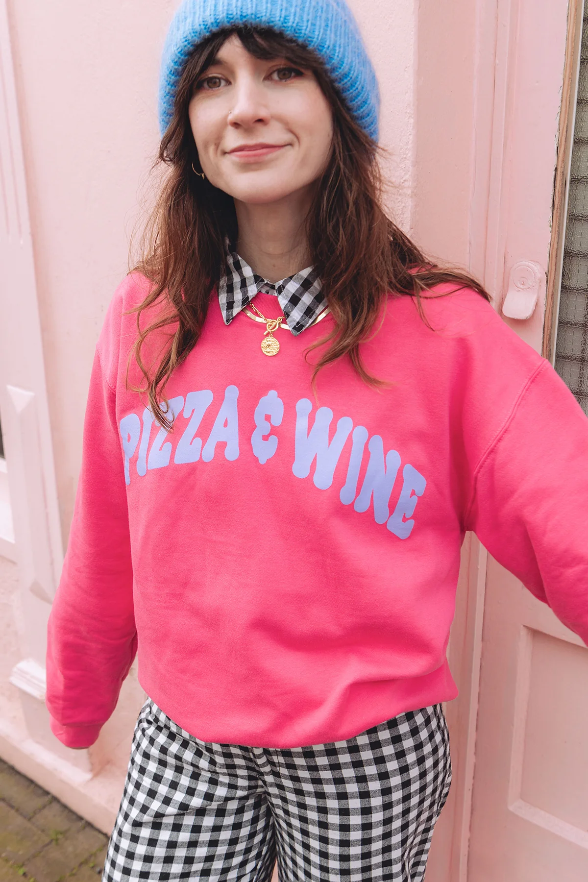 The Pizza & Wine Oversized Sweatshirt - Image 3