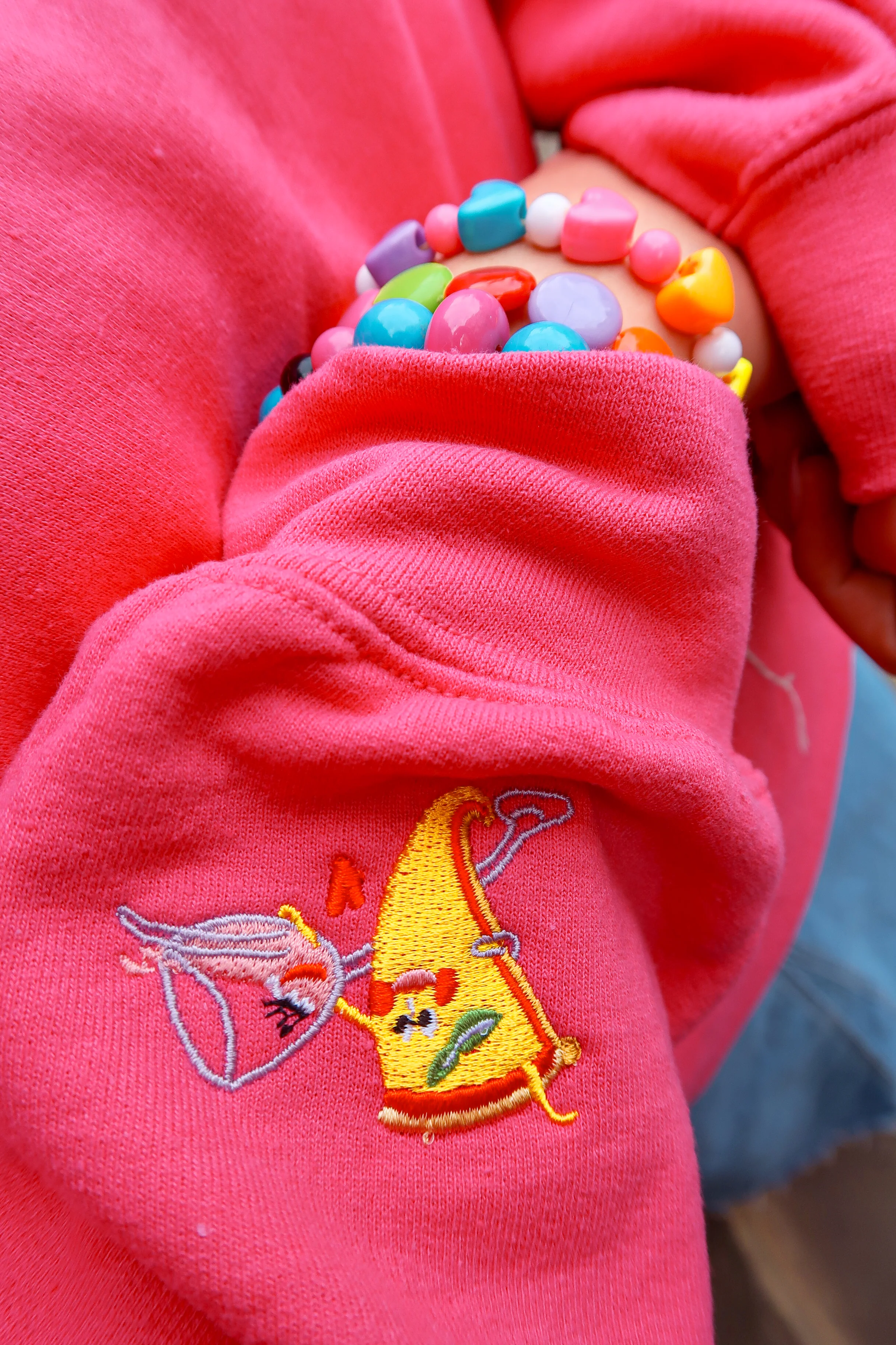 The Pizza & Wine Oversized Sweatshirt - Image 4
