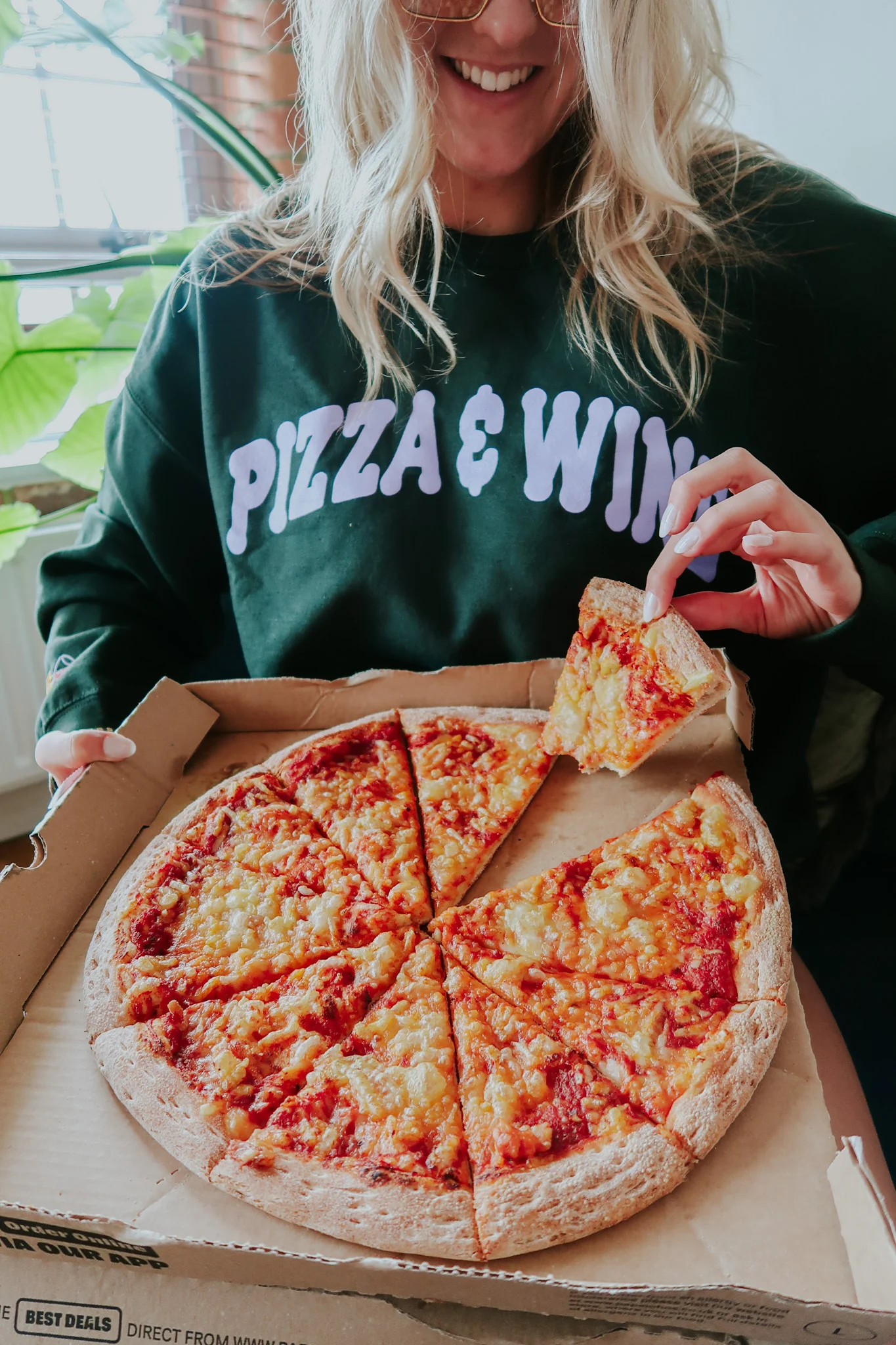 The Pizza & Wine Oversized Sweatshirt - Image 7