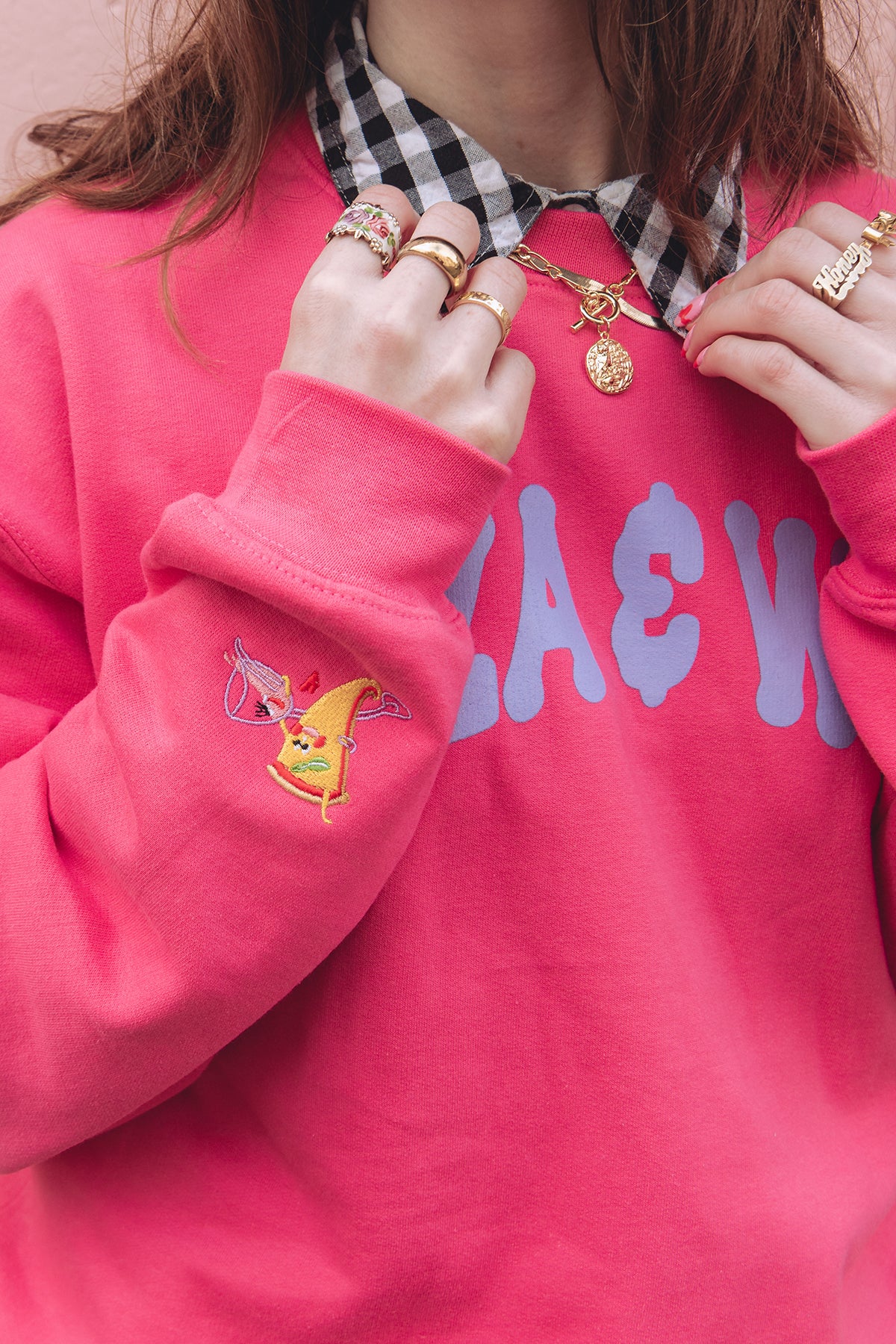 The Pizza & Wine Oversized Sweatshirt - Image 8