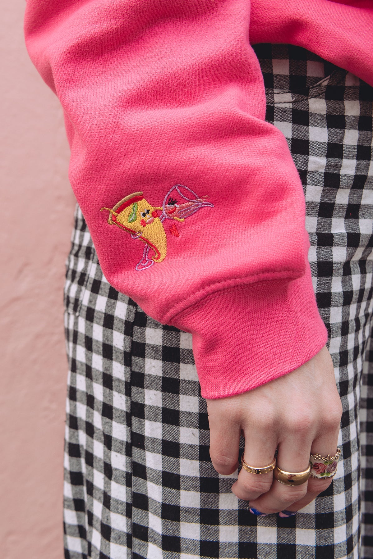 The Pizza & Wine Oversized Sweatshirt - Image 9