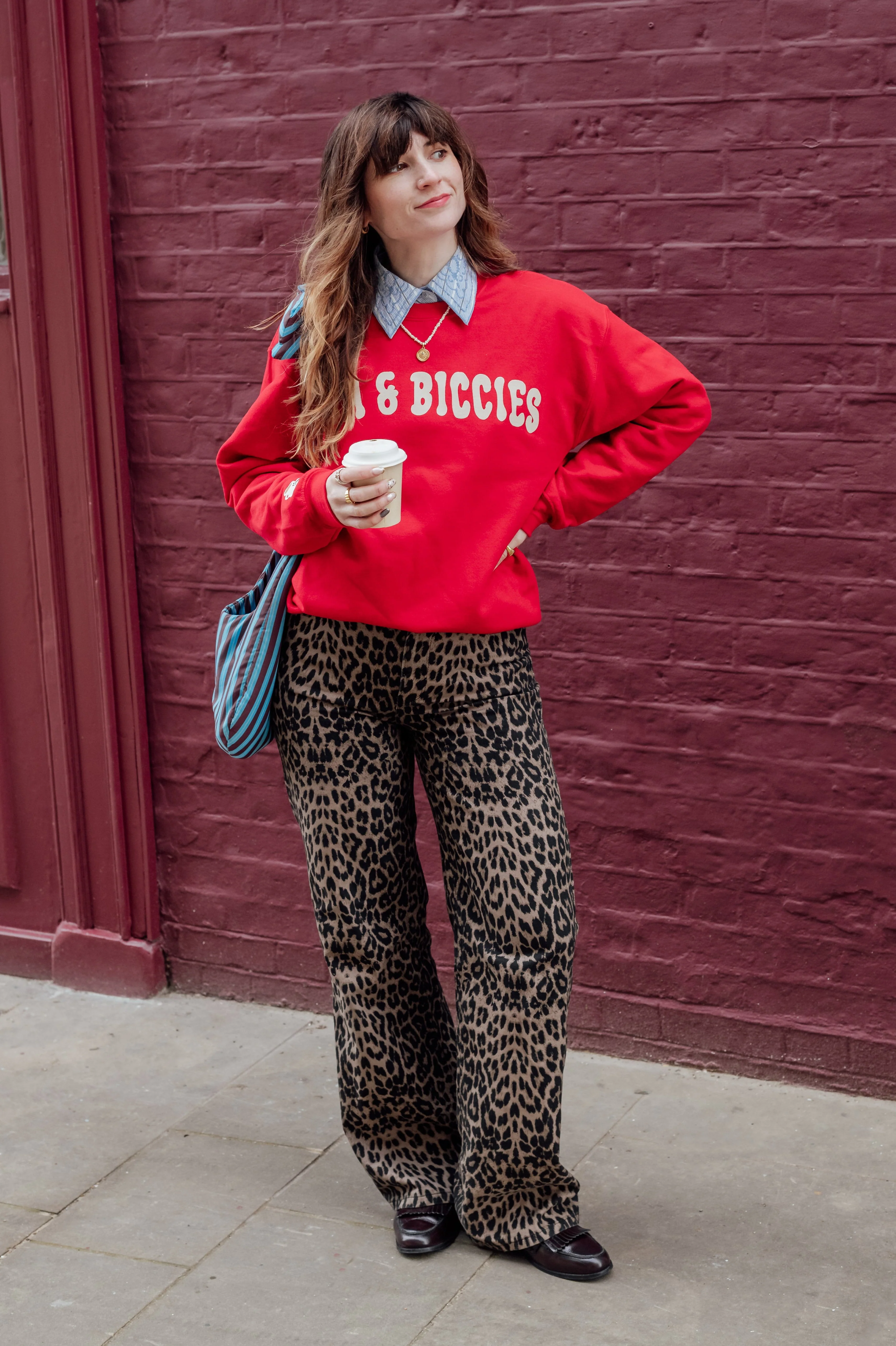 The Tea & Biccies Oversized Sweatshirt - Image 10