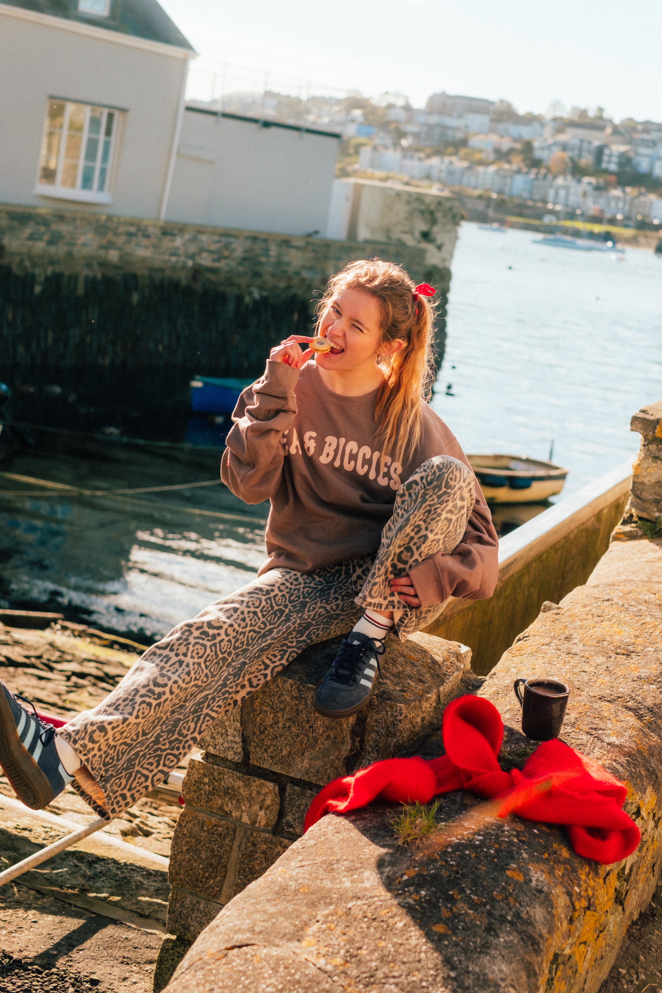 The Tea & Biccies Oversized Sweatshirt - Image 16