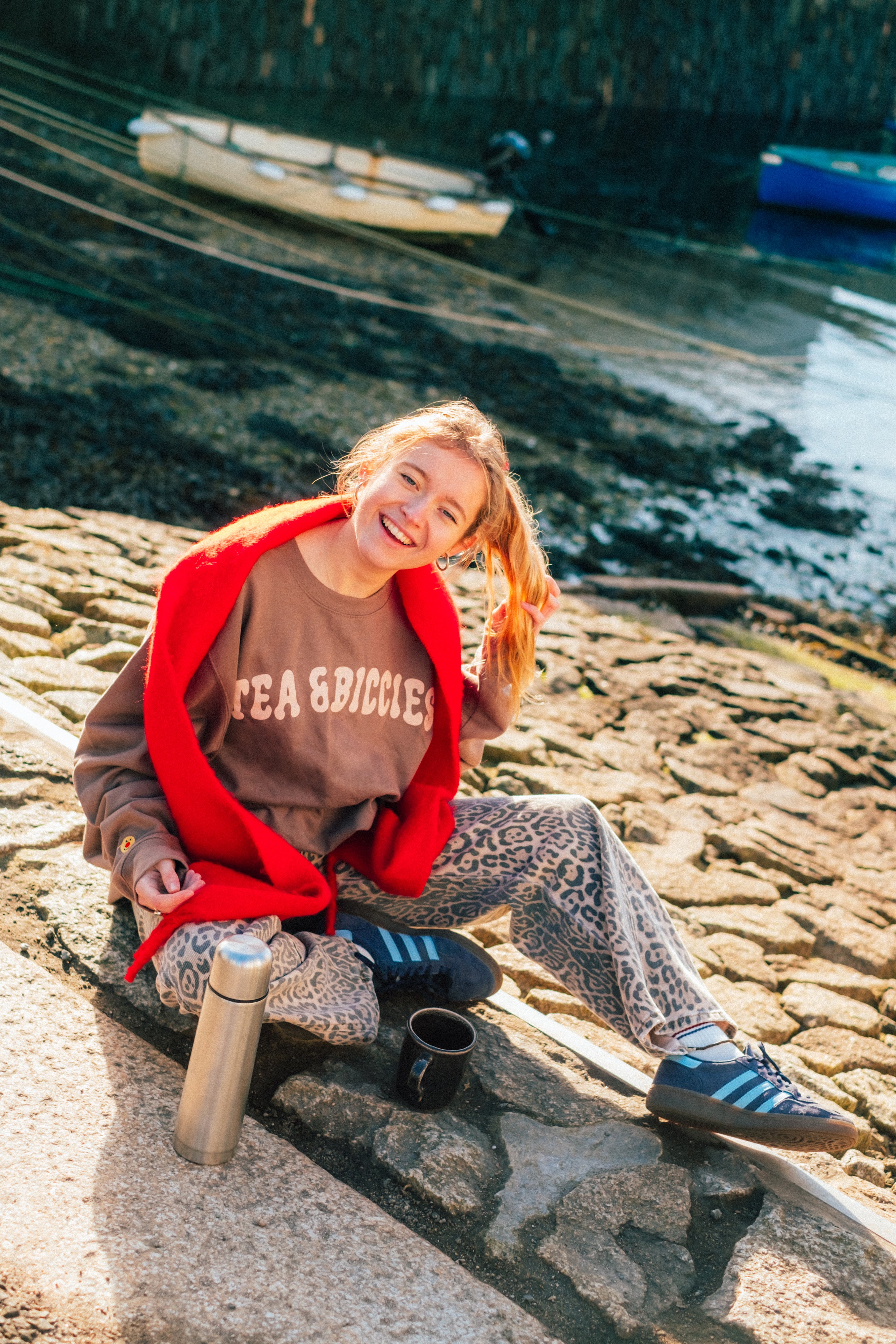 The Tea & Biccies Oversized Sweatshirt - Image 9